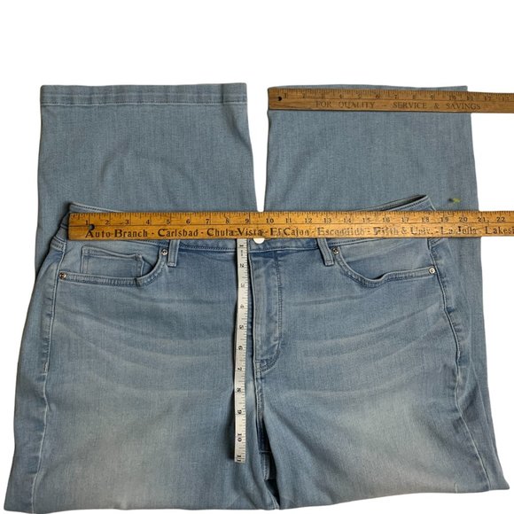 NYDJ  Womens Jeans Tag W16 Blue Light Wash W38xL26 Denim - Picture 7 of 12